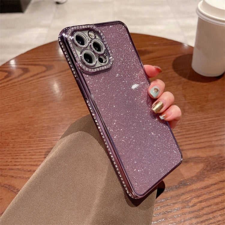 Diamond Glitter TPU Phone Case, For iPhone 15 Pro Max, For iPhone 15 Pro, For iPhone 15 Plus, For iPhone 15