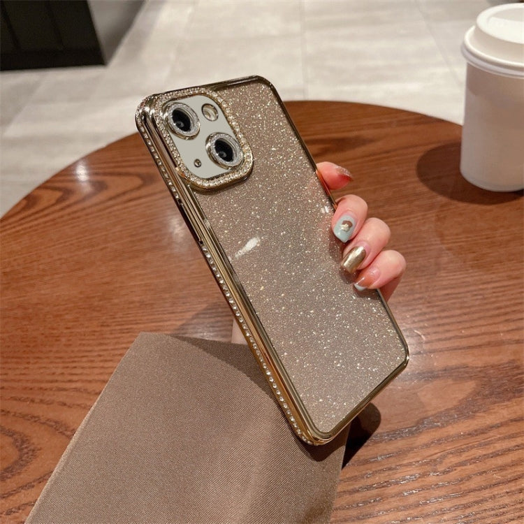 Diamond Glitter TPU Phone Case, For iPhone 15 Pro Max, For iPhone 15 Pro, For iPhone 15 Plus, For iPhone 15