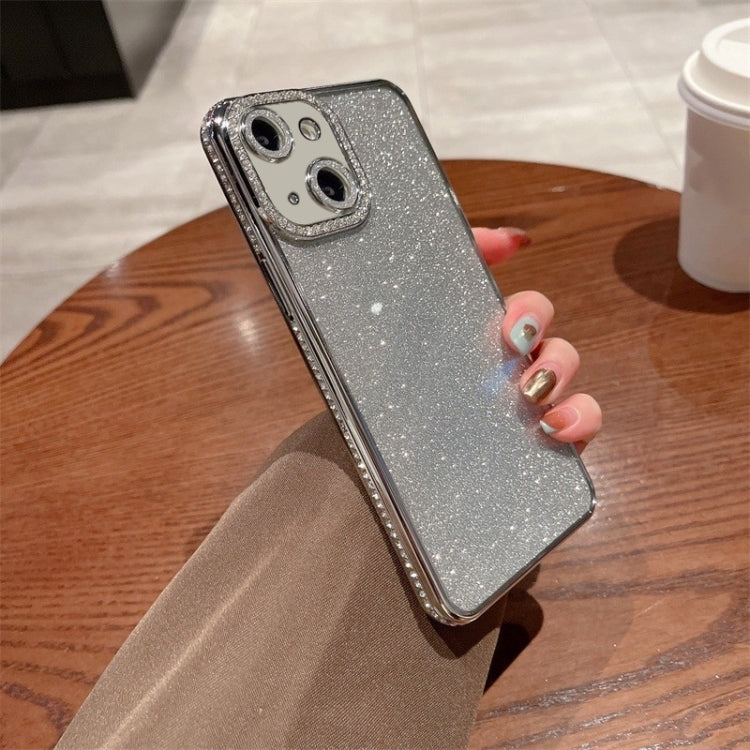 Diamond Glitter TPU Phone Case, For iPhone 15 Pro Max, For iPhone 15 Pro, For iPhone 15 Plus, For iPhone 15