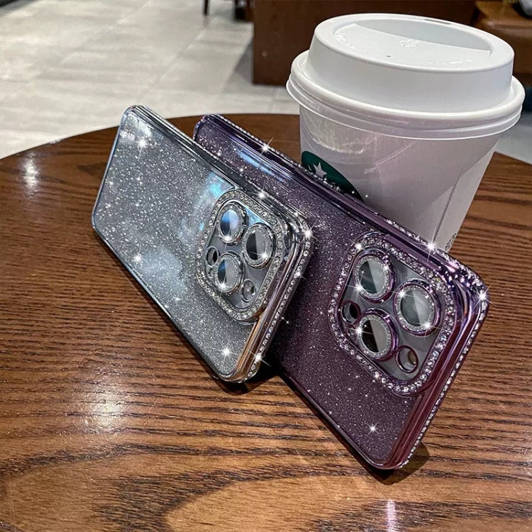 Diamond Glitter TPU Phone Case, For iPhone 15 Pro Max, For iPhone 15 Pro, For iPhone 15 Plus, For iPhone 15
