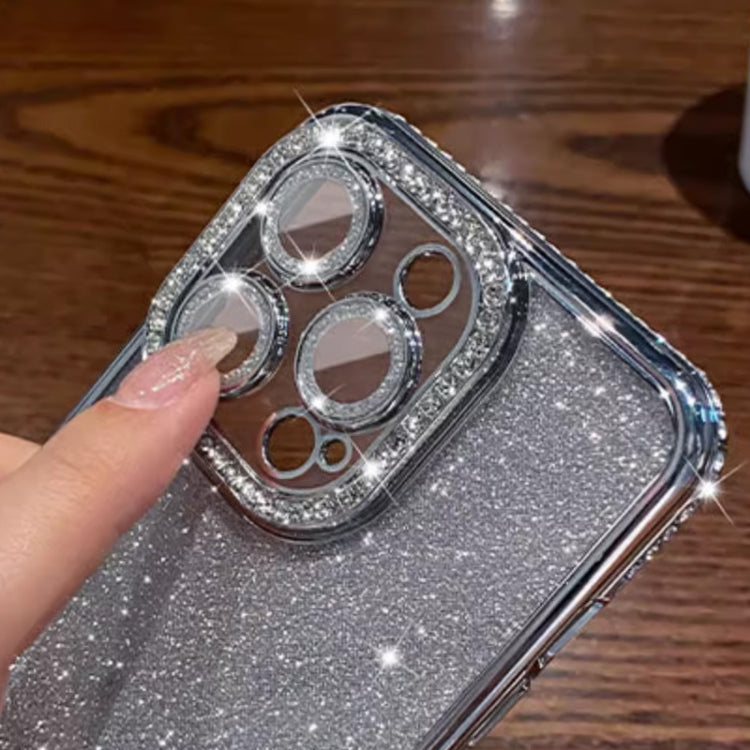 Diamond Glitter TPU Phone Case, For iPhone 15 Pro Max, For iPhone 15 Pro, For iPhone 15 Plus, For iPhone 15