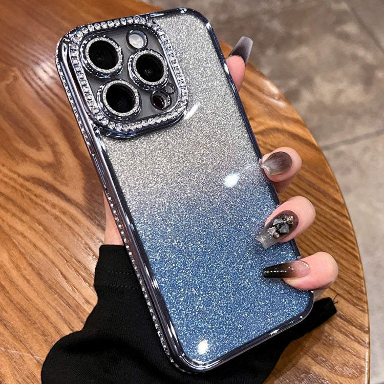 Diamond Gradient Glitter TPU Phone Case, For iPhone 15 Pro, For iPhone 15 Plus, For iPhone 15, For iPhone 14 Plus, For iPhone 14