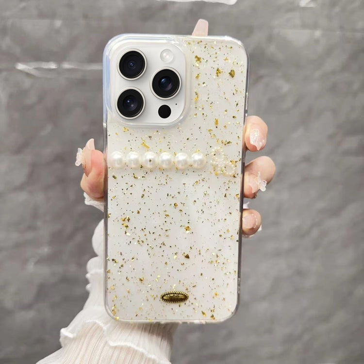 Gold Foil Pearl Bow TPU Phone Case, For iPhone 16 Pro Max, For iPhone 16 Pro, For iPhone 16 Plus, For iPhone 16, For iPhone 15 Pro Max, For iPhone 15 Pro, For iPhone 15 Plus, For iPhone 15, For iPhone 14 Plus, For iPhone 14, For iPhone 14 Pro����������...