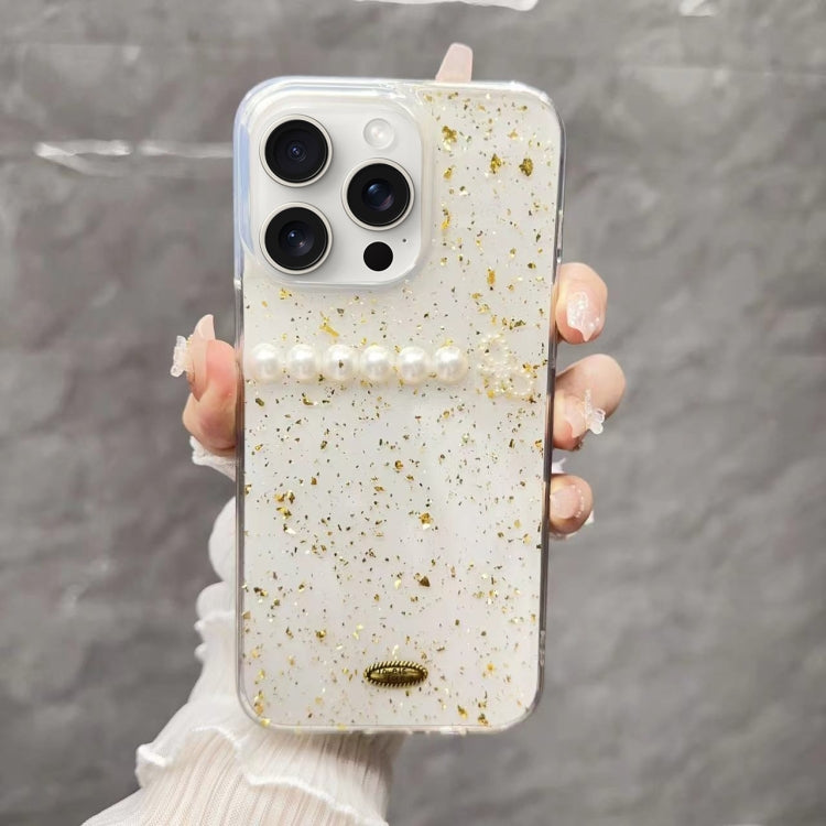 Gold Foil Pearl Bow TPU Phone Case, For iPhone 16 Pro Max, For iPhone 16 Pro, For iPhone 16 Plus, For iPhone 16, For iPhone 15 Pro Max, For iPhone 15 Pro, For iPhone 15 Plus, For iPhone 15, For iPhone 14 Plus, For iPhone 14, For iPhone 14 Pro����������...