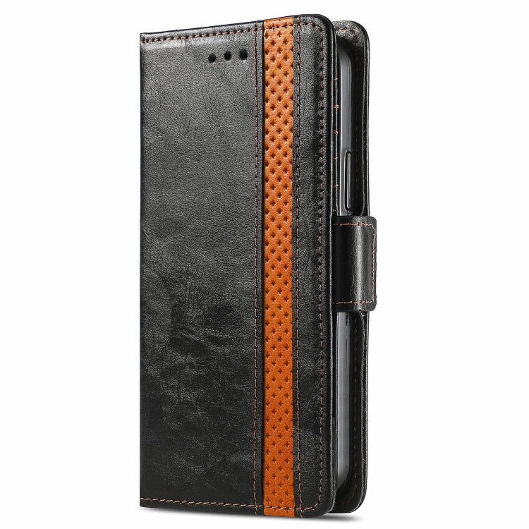 CaseNeo Splicing Dual Magnetic Buckle Leather Phone Case, For Sony Xperia 10 VI, For Sony Xperia 1 VI, For Sony Xperia 5 VI