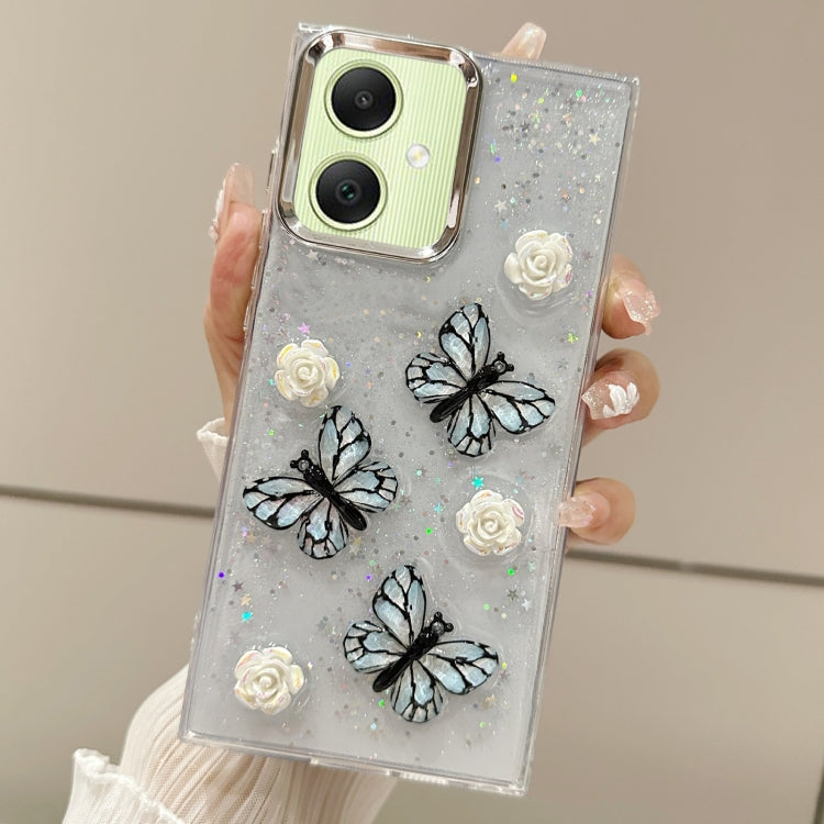 Three-dimensional Butterfly Glitter TPU  Phone Case, For Samsung Galaxy S25 Ultra 5G, For Samsung Galaxy A16 5G, For Samsung Galaxy S24 FE 5G, For Samsung Galaxy A55, For Samsung Galaxy A35, For Samsung Galaxy S24 Ultra 5G, For Samsung Galaxy S24+ 5G