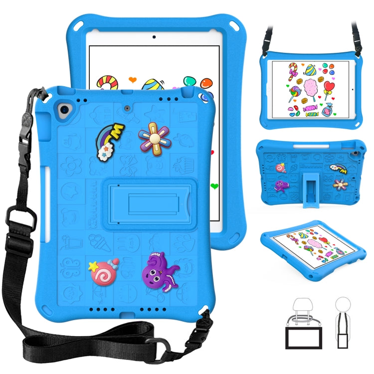 Hi Baby EVA Full Body Tablet Case with Strap, For iPad mini 6 / mini 2024, For iPad Air 11 2024, For iPad Pro 11 2024, For iPad 10.2 2019 / 2020 / 2021, For iPad Pro 10.5 / Air 10.5 2019