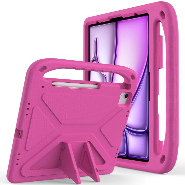 Handle EVA Shockproof Tablet Case with Holder, For iPad Pro 13 2024, For iPad Air 13 2024, For iPad Air 11 / Pro 11 2024