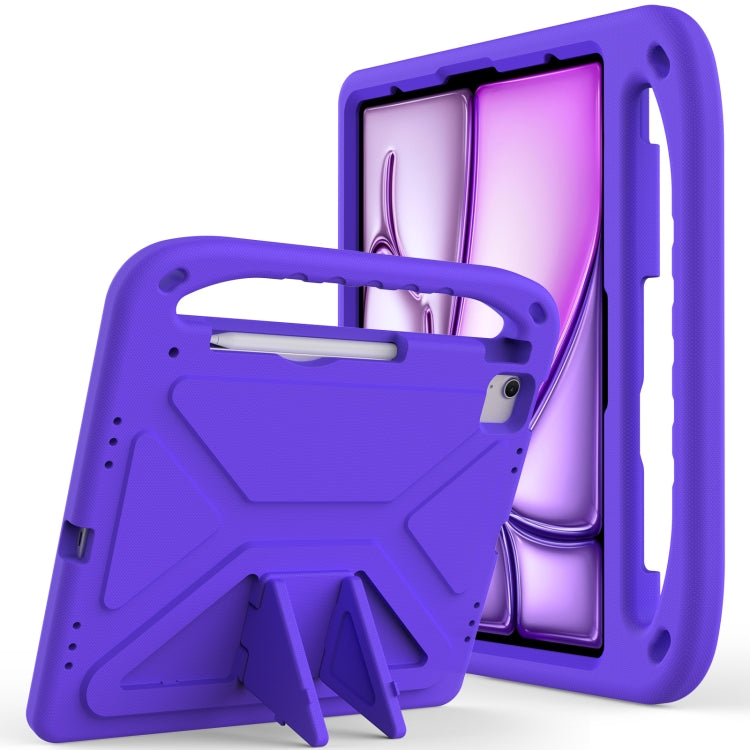 Handle EVA Shockproof Tablet Case with Holder, For iPad Pro 13 2024, For iPad Air 13 2024, For iPad Air 11 / Pro 11 2024