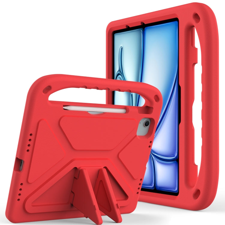 Handle EVA Shockproof Tablet Case with Holder, For iPad Pro 13 2024, For iPad Air 13 2024, For iPad Air 11 / Pro 11 2024