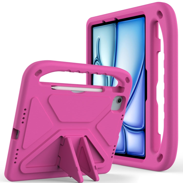 Handle EVA Shockproof Tablet Case with Holder, For iPad Pro 13 2024, For iPad Air 13 2024, For iPad Air 11 / Pro 11 2024