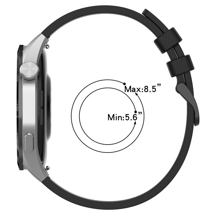 20mm Two Color Sports Silicone Watch Band, For Samsung Galaxy Watch 6 40mm