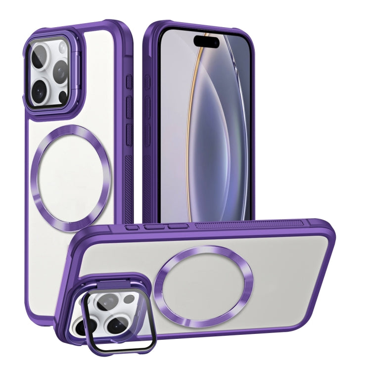 CD-grain Magsafe Acrylic Hybrid TPU Phone Case, For iPhone 16 Pro, For iPhone 16 Plus, For iPhone 16, For iPhone 14 Pro Max