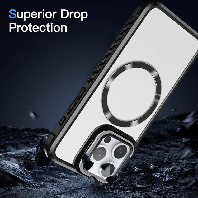 CD-grain Magsafe Acrylic Hybrid TPU Phone Case, For iPhone 16 Pro, For iPhone 16 Plus, For iPhone 16, For iPhone 14 Pro Max