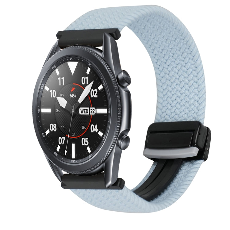 22mm Magnetic Buckle Braided Watch Band, For Samsung Galaxy Watch 3 45mm