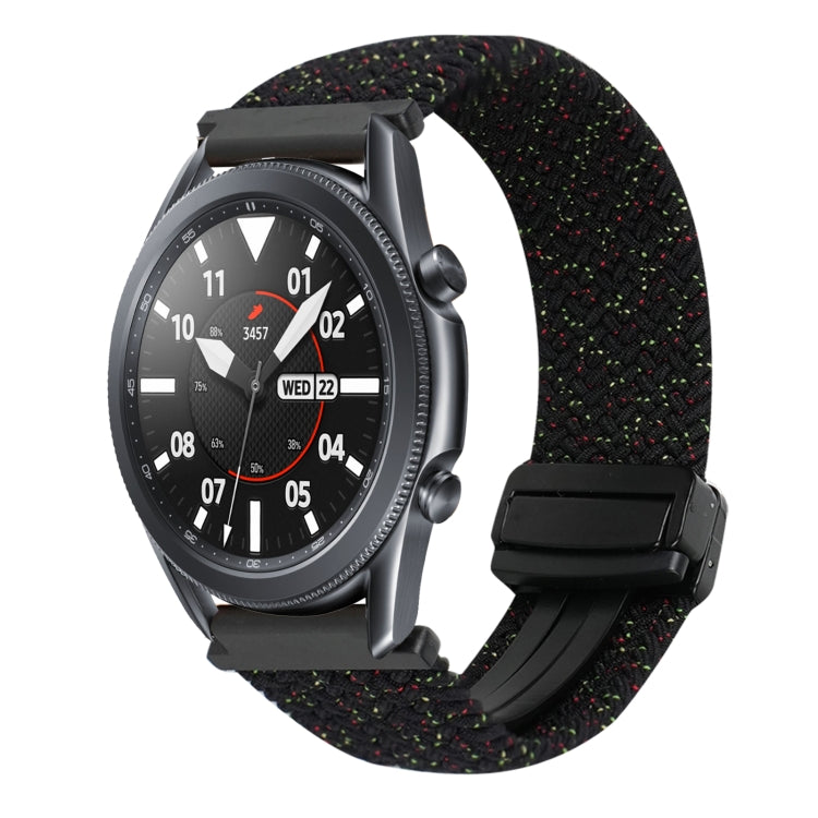22mm Magnetic Buckle Braided Watch Band, For Samsung Galaxy Watch 3 45mm