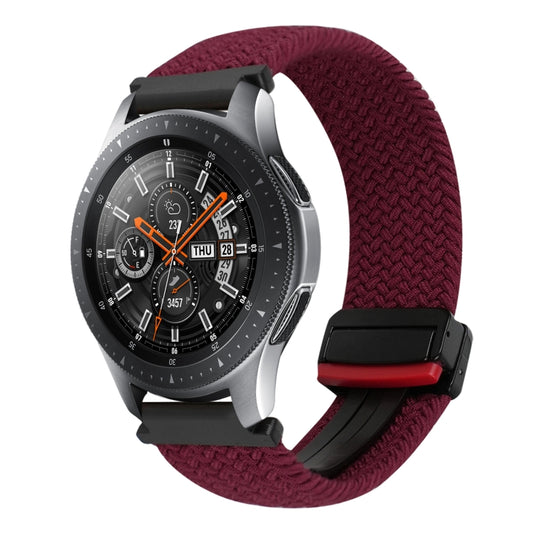 22mm Magnetic Buckle Braided Watch Band, For Samsung Galaxy Watch 46mm