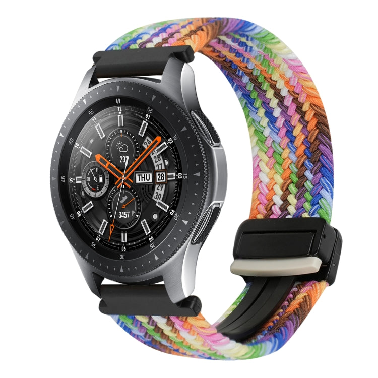 22mm Magnetic Buckle Braided Watch Band, For Samsung Galaxy Watch 46mm
