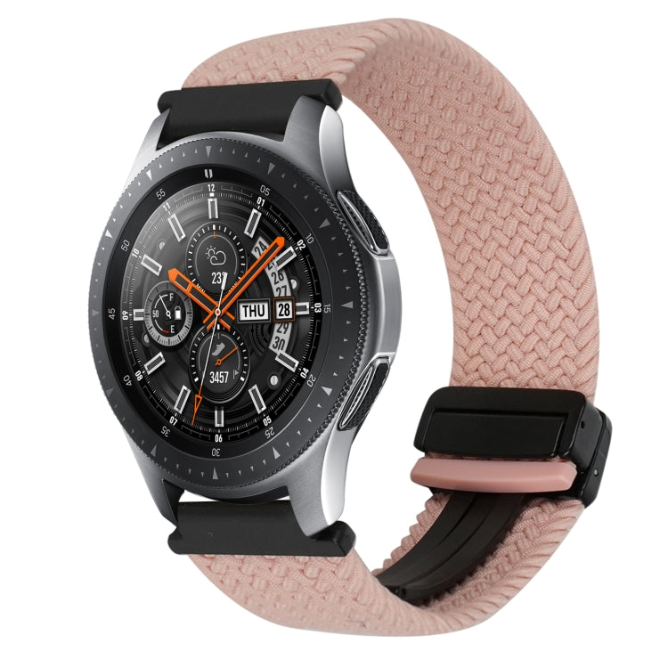 22mm Magnetic Buckle Braided Watch Band, For Samsung Galaxy Watch 46mm