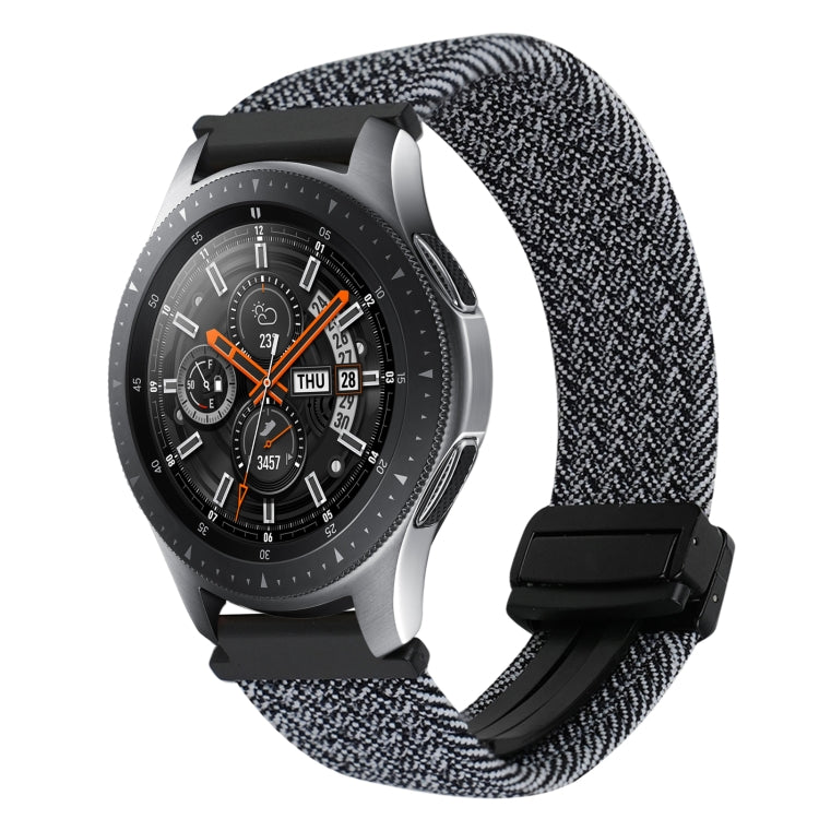 22mm Magnetic Buckle Braided Watch Band, For Samsung Galaxy Watch 46mm
