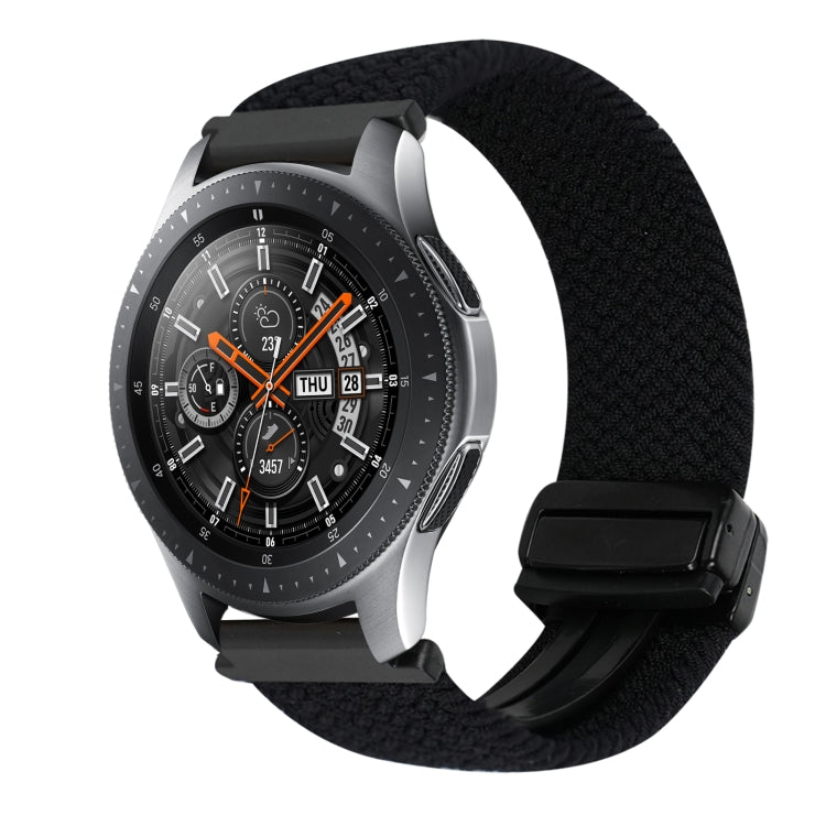 22mm Magnetic Buckle Braided Watch Band, For Samsung Galaxy Watch 46mm