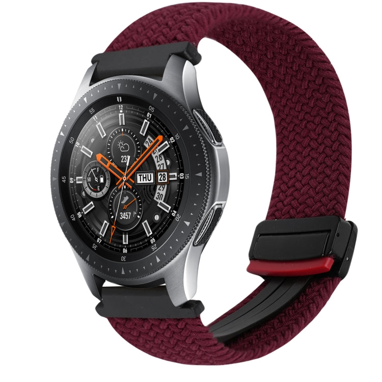22mm Magnetic Buckle Braided Watch Band, For Samsung Galaxy Watch 46mm