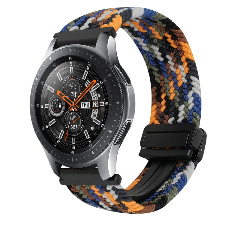 22mm Magnetic Buckle Braided Watch Band, For Samsung Galaxy Watch 46mm