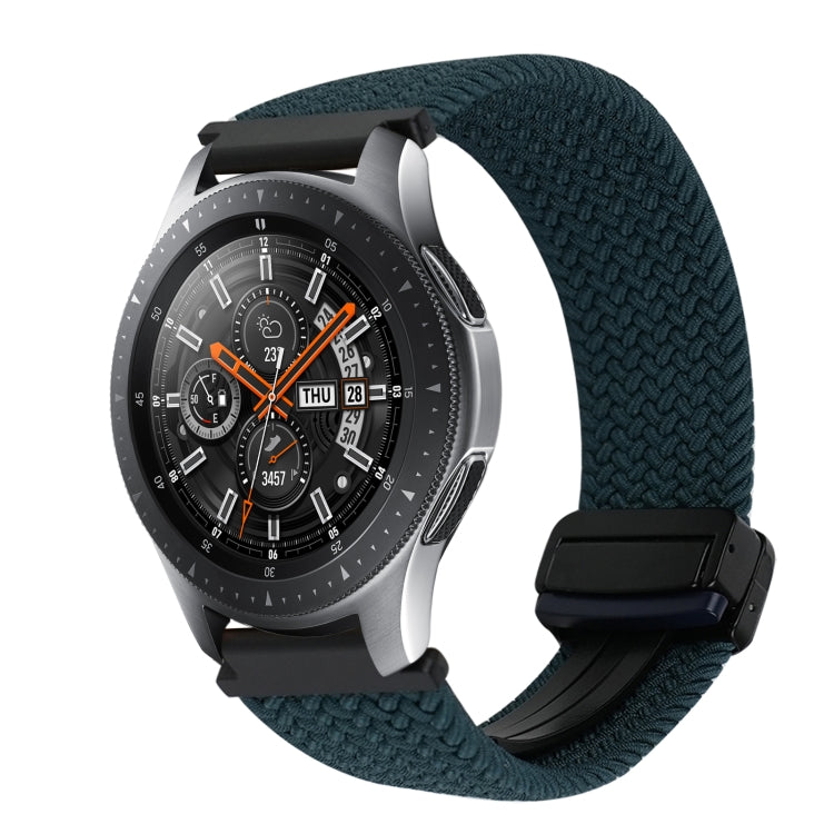22mm Magnetic Buckle Braided Watch Band, For Samsung Galaxy Watch 46mm