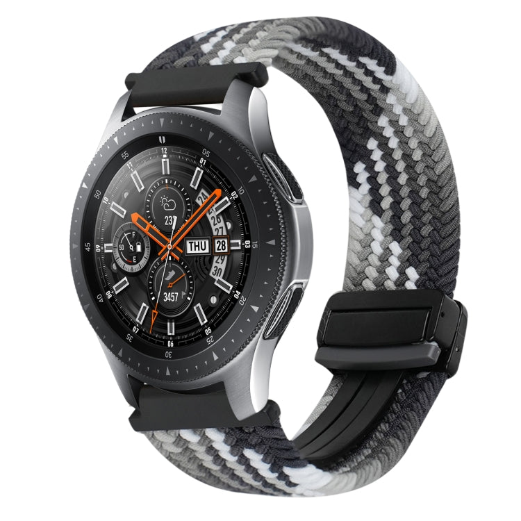 22mm Magnetic Buckle Braided Watch Band, For Samsung Galaxy Watch 46mm