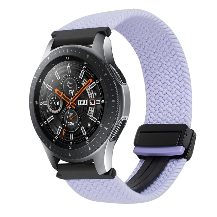 22mm Magnetic Buckle Braided Watch Band, For Samsung Galaxy Watch 46mm