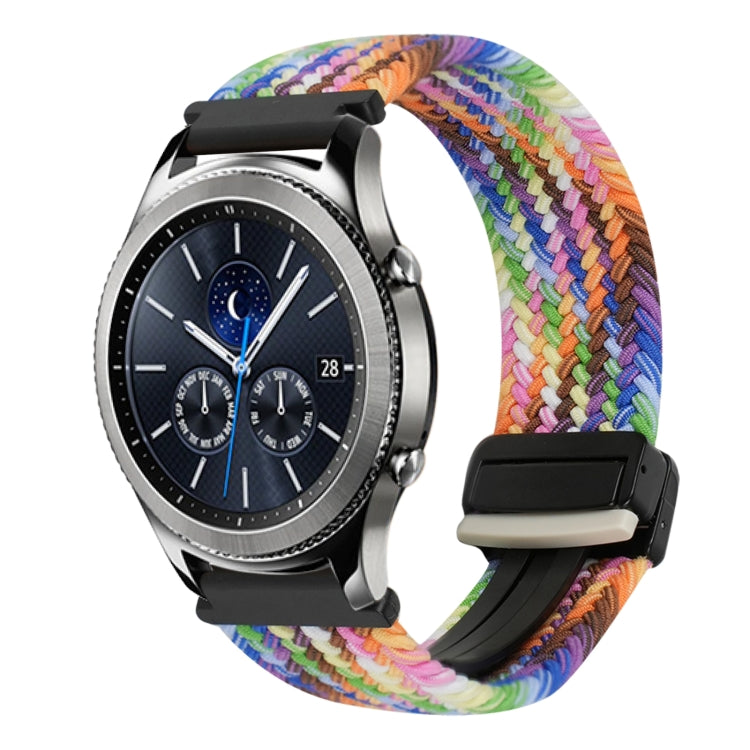 22mm Magnetic Buckle Braided Watch Band, For Samsung Galaxy Gear S3 Classic