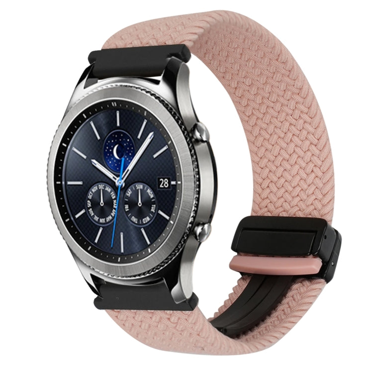 22mm Magnetic Buckle Braided Watch Band, For Samsung Galaxy Gear S3 Classic