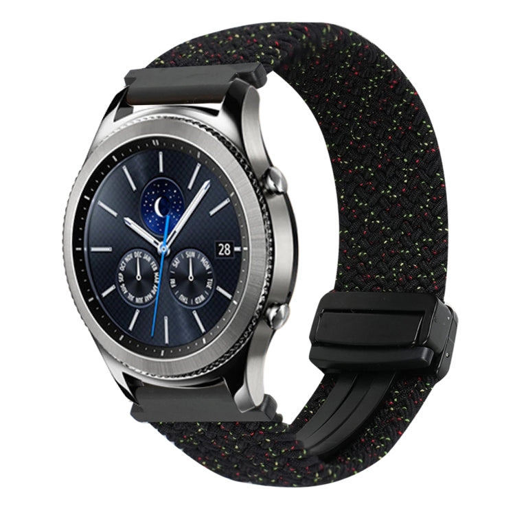 22mm Magnetic Buckle Braided Watch Band, For Samsung Galaxy Gear S3 Classic