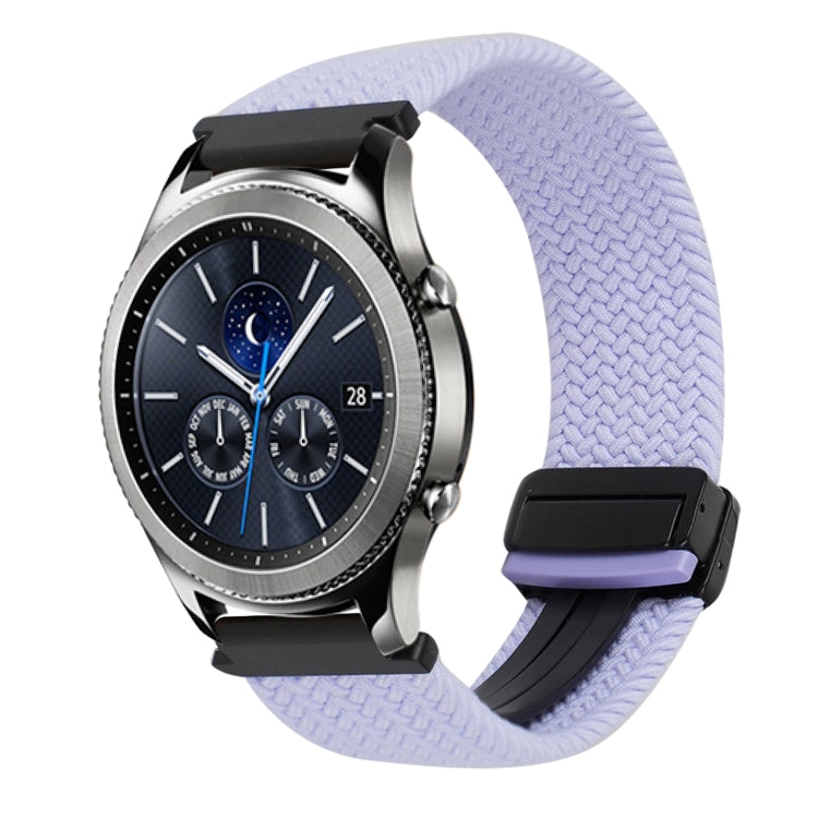 22mm Magnetic Buckle Braided Watch Band, For Samsung Galaxy Gear S3 Classic