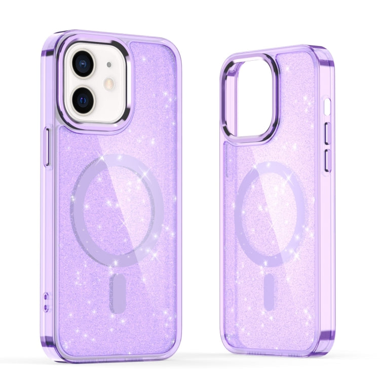 Glitter MagSafe Shockproof Phone Case, For iPhone 11