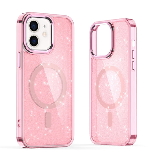 Glitter MagSafe Shockproof Phone Case, For iPhone 12, For iPhone 12 Pro Max, For iPhone 12 Pro, For iPhone 11