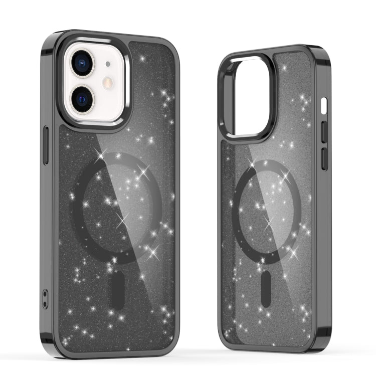 Glitter MagSafe Shockproof Phone Case, For iPhone 13 Pro Max, For iPhone 13 Pro, For iPhone 13, For iPhone 12, For iPhone 12 Pro Max, For iPhone 12 Pro