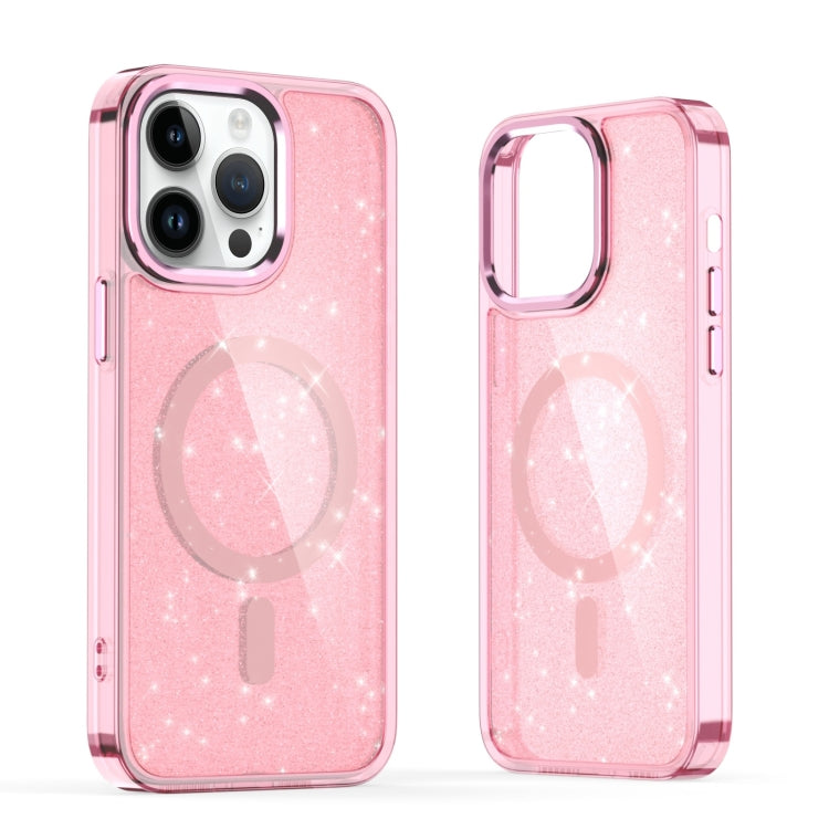 Glitter MagSafe Shockproof Phone Case, For iPhone 15 Plus, For iPhone 15, For iPhone 14 Plus, For iPhone 14, For iPhone 14 Pro, For iPhone 14 Pro Max