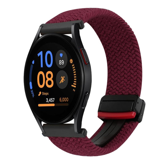 20mm Magnetic Buckle Braided Watch Strap, For Samsung Galaxy Watch FE 40mm