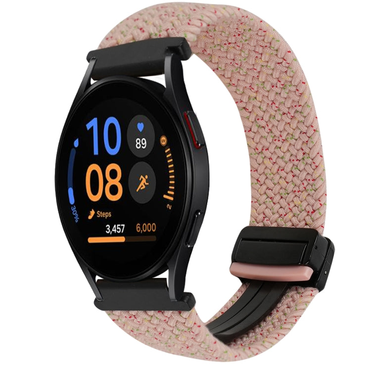20mm Magnetic Buckle Braided Watch Strap, For Samsung Galaxy Watch FE 40mm