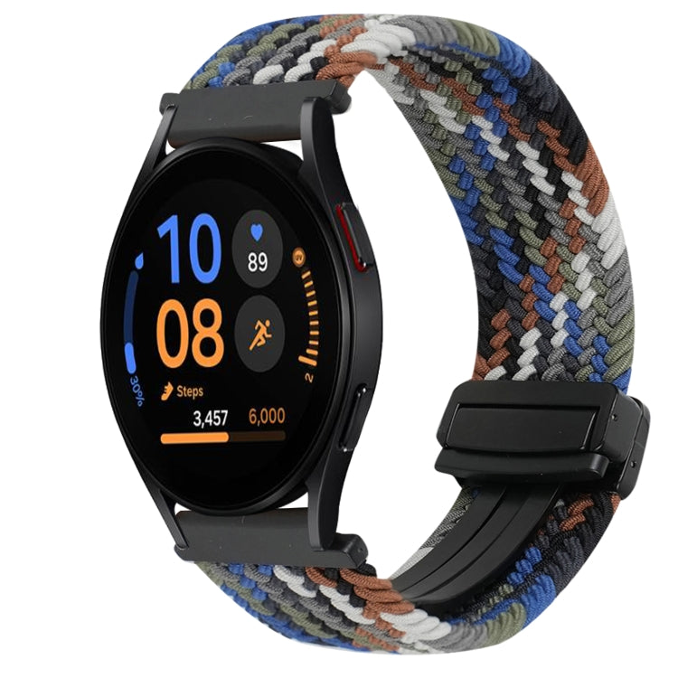 20mm Magnetic Buckle Braided Watch Strap, For Samsung Galaxy Watch FE 40mm