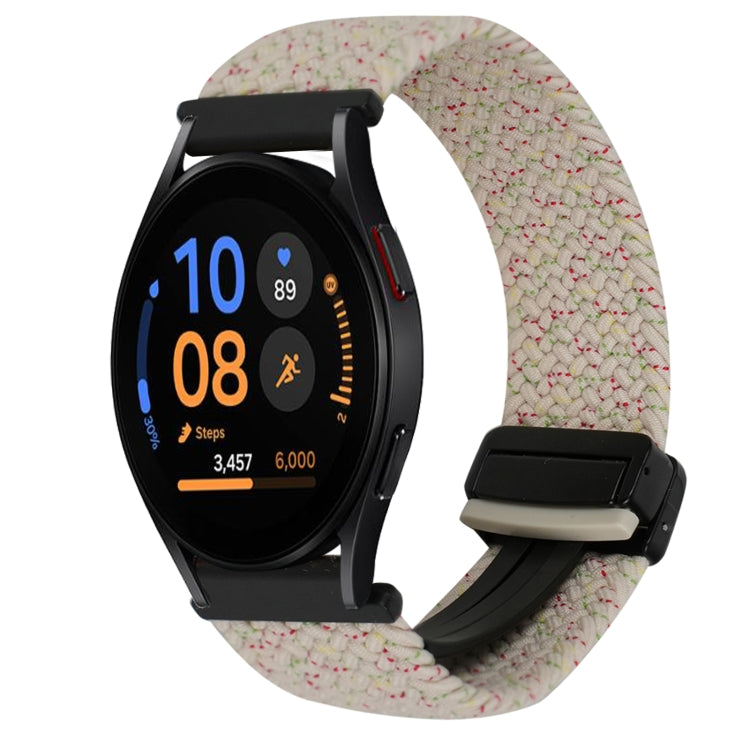 20mm Magnetic Buckle Braided Watch Strap, For Samsung Galaxy Watch FE 40mm