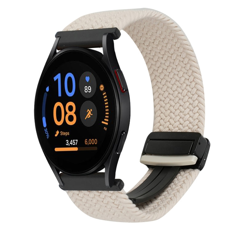 20mm Magnetic Buckle Braided Watch Strap, For Samsung Galaxy Watch FE 40mm