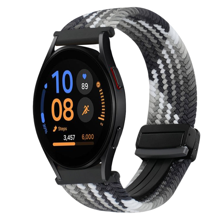 20mm Magnetic Buckle Braided Watch Strap, For Samsung Galaxy Watch FE 40mm