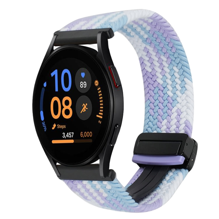 20mm Magnetic Buckle Braided Watch Strap, For Samsung Galaxy Watch FE 40mm