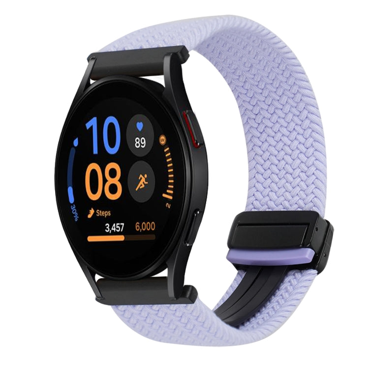 20mm Magnetic Buckle Braided Watch Strap, For Samsung Galaxy Watch FE 40mm