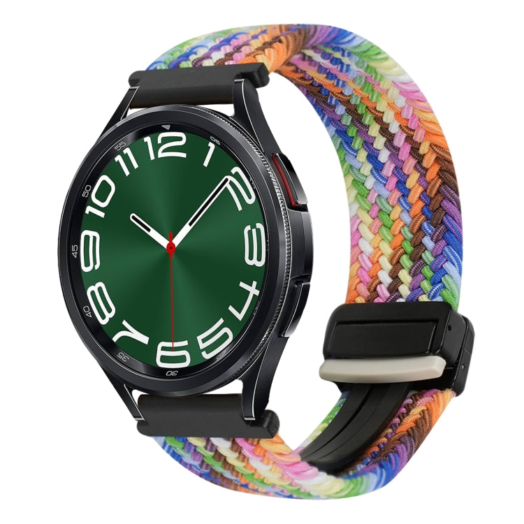 20mm Magnetic Buckle Braided Watch Strap, For Samsung Galaxy Watch 6 Classic