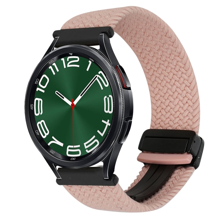 20mm Magnetic Buckle Braided Watch Strap, For Samsung Galaxy Watch 6 Classic