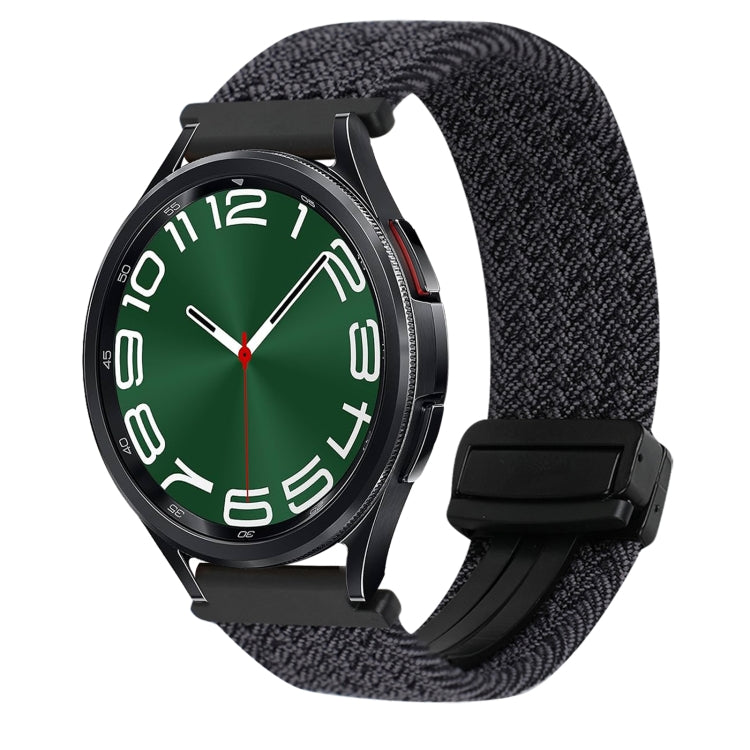 20mm Magnetic Buckle Braided Watch Strap, For Samsung Galaxy Watch 6 Classic