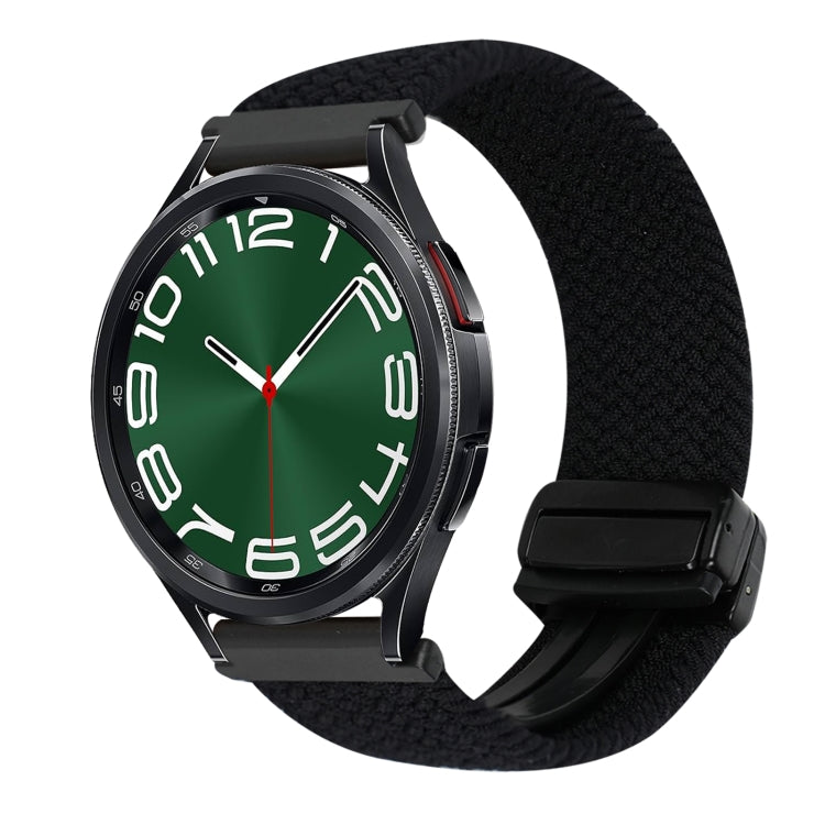 20mm Magnetic Buckle Braided Watch Strap, For Samsung Galaxy Watch 6 Classic